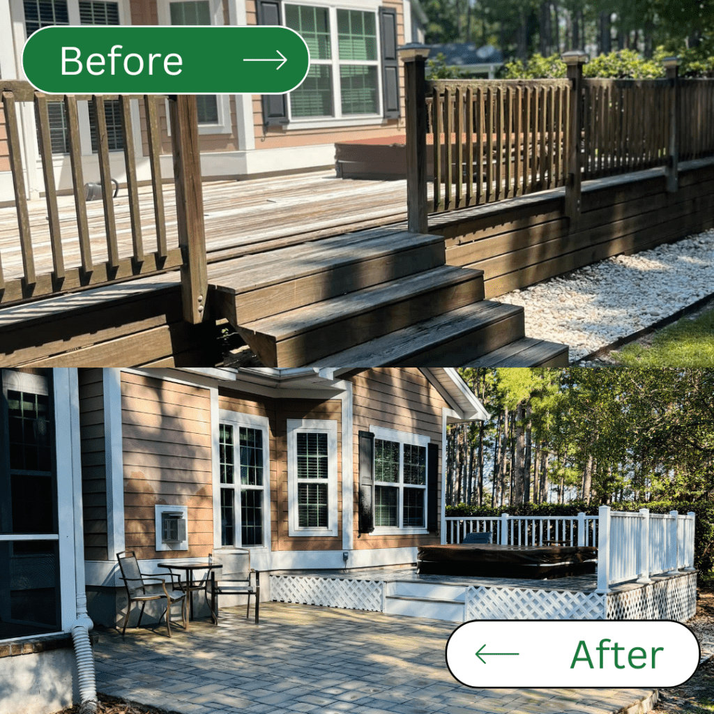 Total Transformation: Savannah Quarters Patio & Deck Installation Project