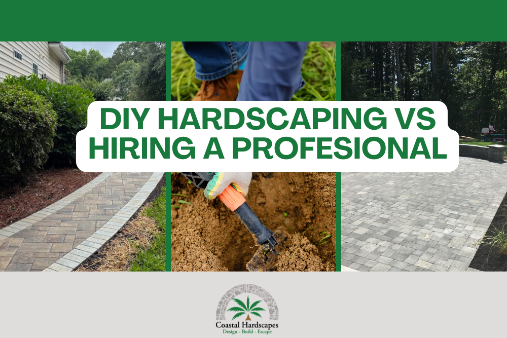 diy hardscaping vs professional hardscaping