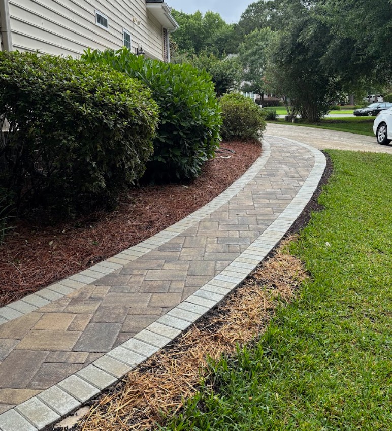 DIY Hardscaping vs Professional Hardscaping hardscaping paver walkway near me