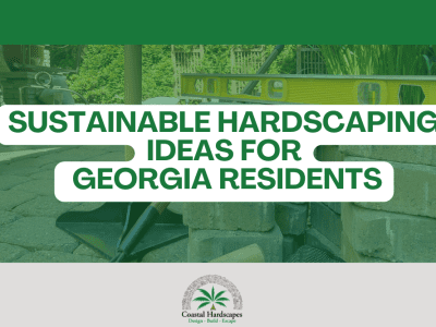 sustainable hardscaping Georgia savannah