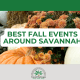 best fall events around savannah