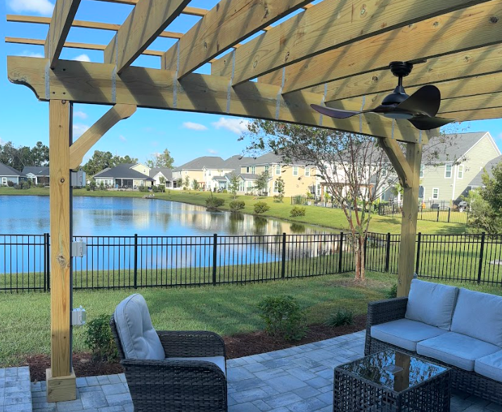 Westbrook (Savannah Quarters) New Patio & Pergola Westbrook (Savannah Quarters) New Patio & Pergola