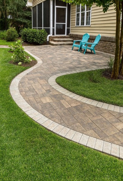 Concrete vs Paver Walkways: Which Is Better for Durability, Cost, & Design? richmond hill ga paver walkway