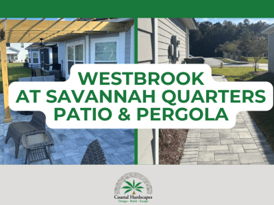 Coastal Hardscapes westbrook savannah quarters patio and perfola