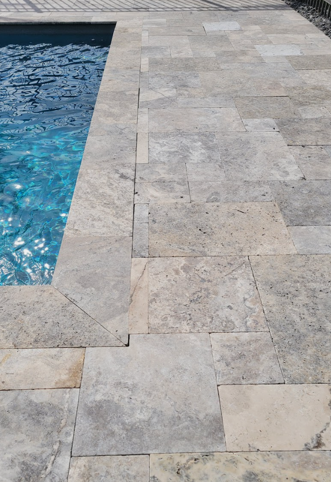 travertine tile repairs