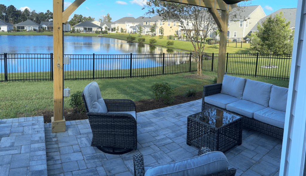 Most Common Hardscape Ideas to Transform Your Outdoor Space pooler patio in real life after designed