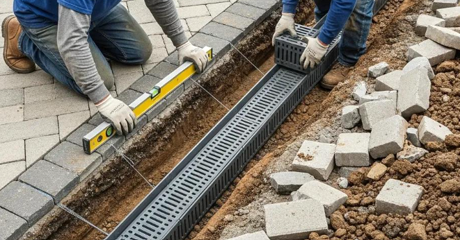 patio drain solutions