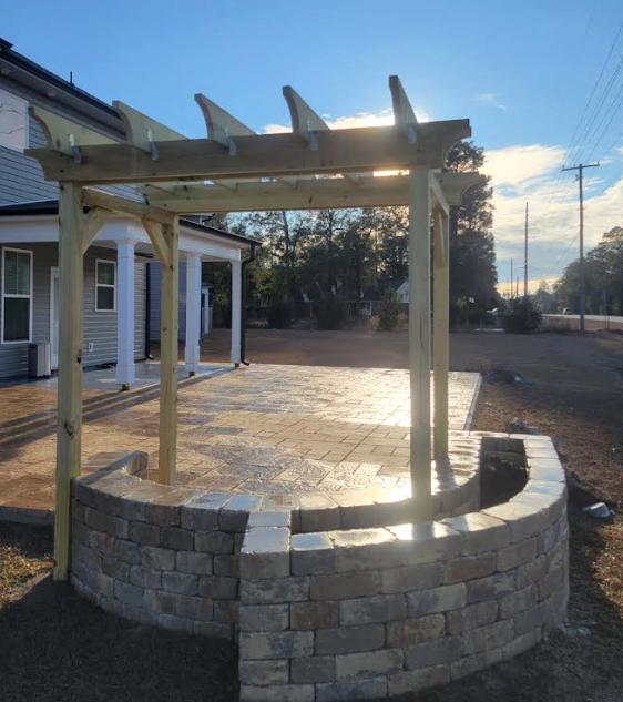 guyton patio hardscaping paver patio pergola company 