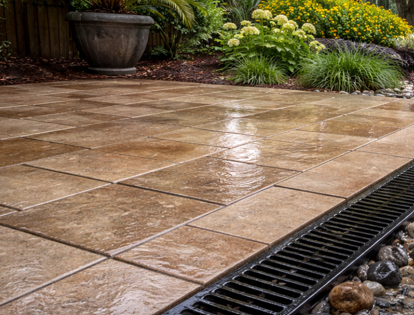 Effective erosion control in a Savannah yard