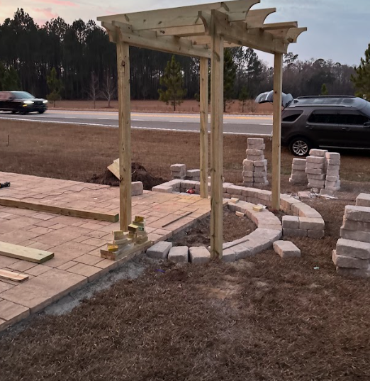 guyton patio hardscaping paver patio 