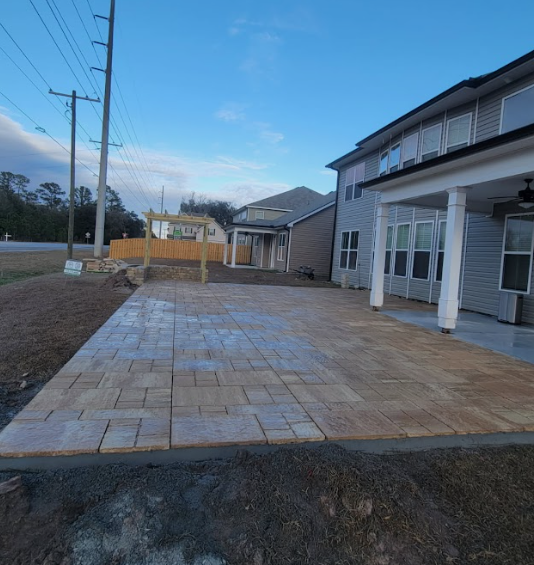 guyton patio hardscaping paver patio