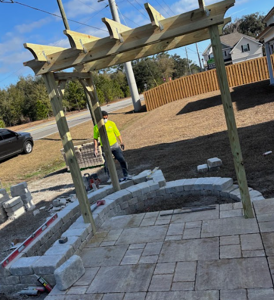 paver patio in guyton