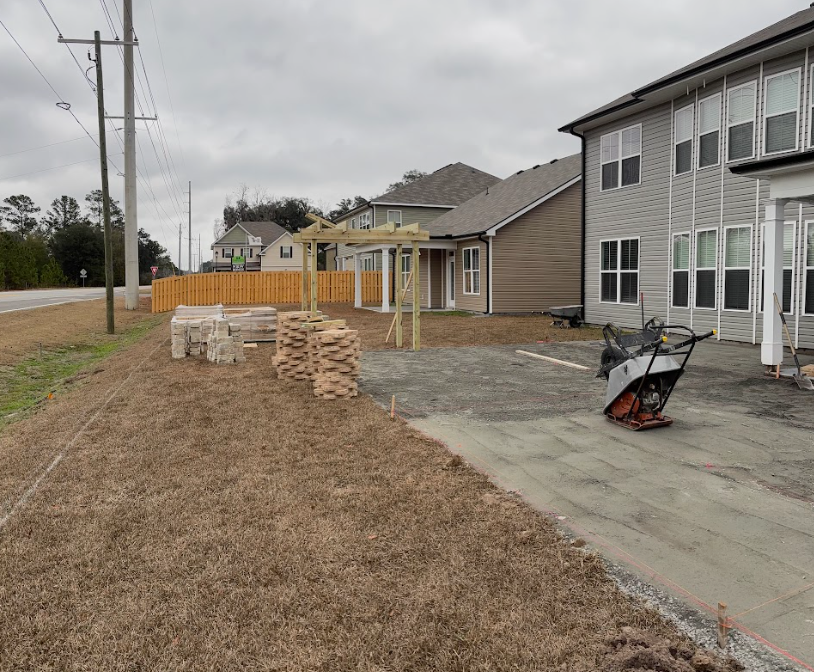 guyton patio hardscaping paver patio