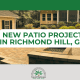 Richmond Hill Paver Patio, Walkway & Firepit