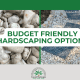 cheapest hardscaping options