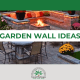 garden wall ideas hardscaping garden walls savannah