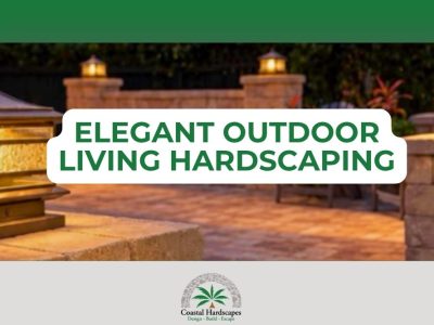 A Custom Paver Patio with Lighting and Seating Walls in Savannah Quarters