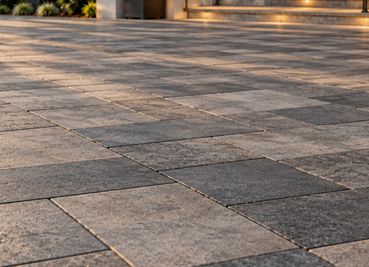 commercial paver installation commercial driveway